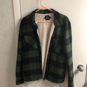 Volcom flannel coat